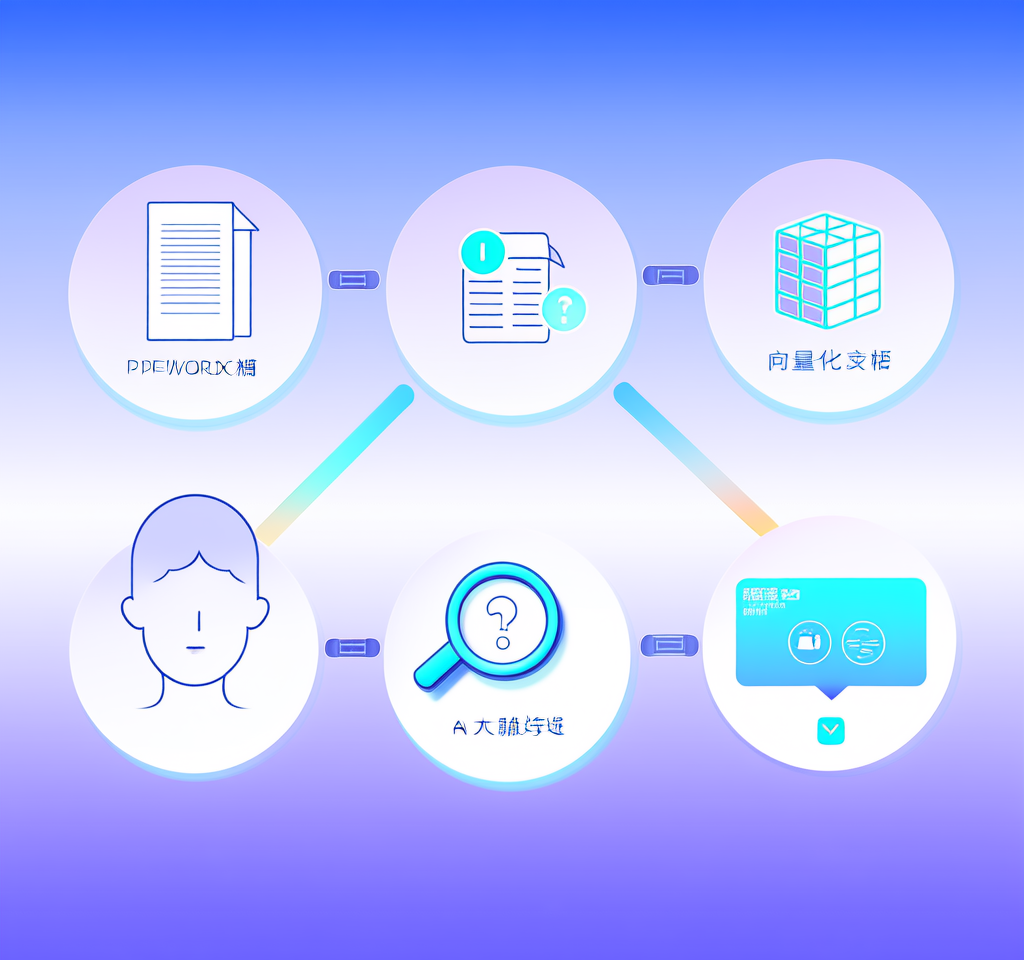 RAG知识库工作流程示意图