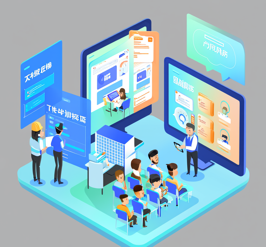 AI智能知识库应用场景示意图