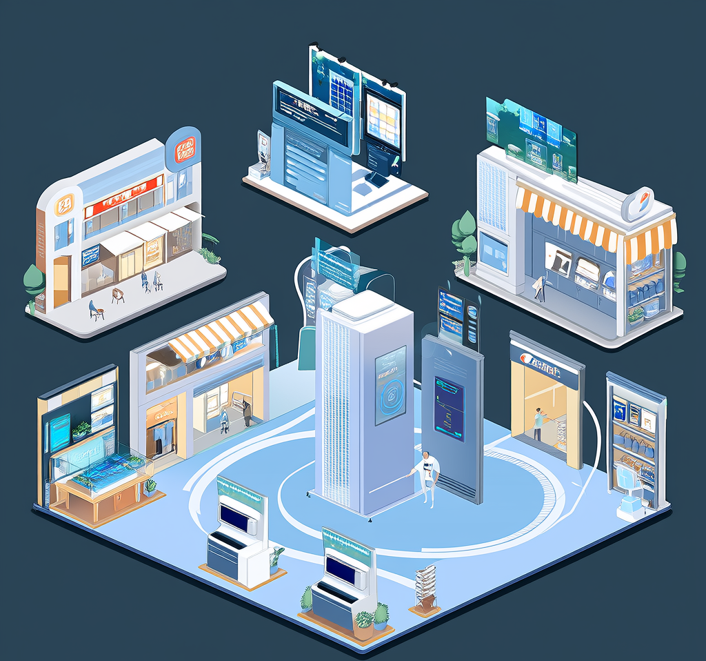 Vdisk其他行业云桌面解决方案 - 广告机、呼叫中心、连锁零售统一管理