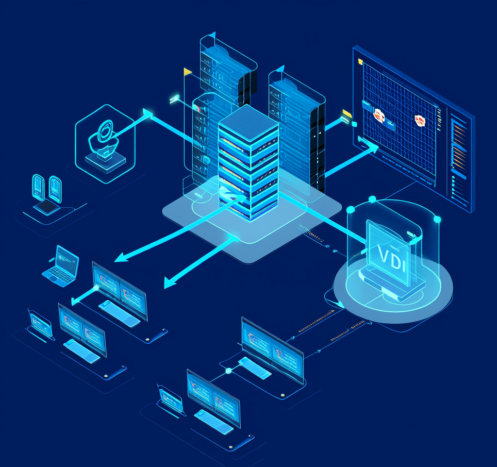 桌面虚拟化总体架构 - VDI与本地化方案对比的虚拟化技术